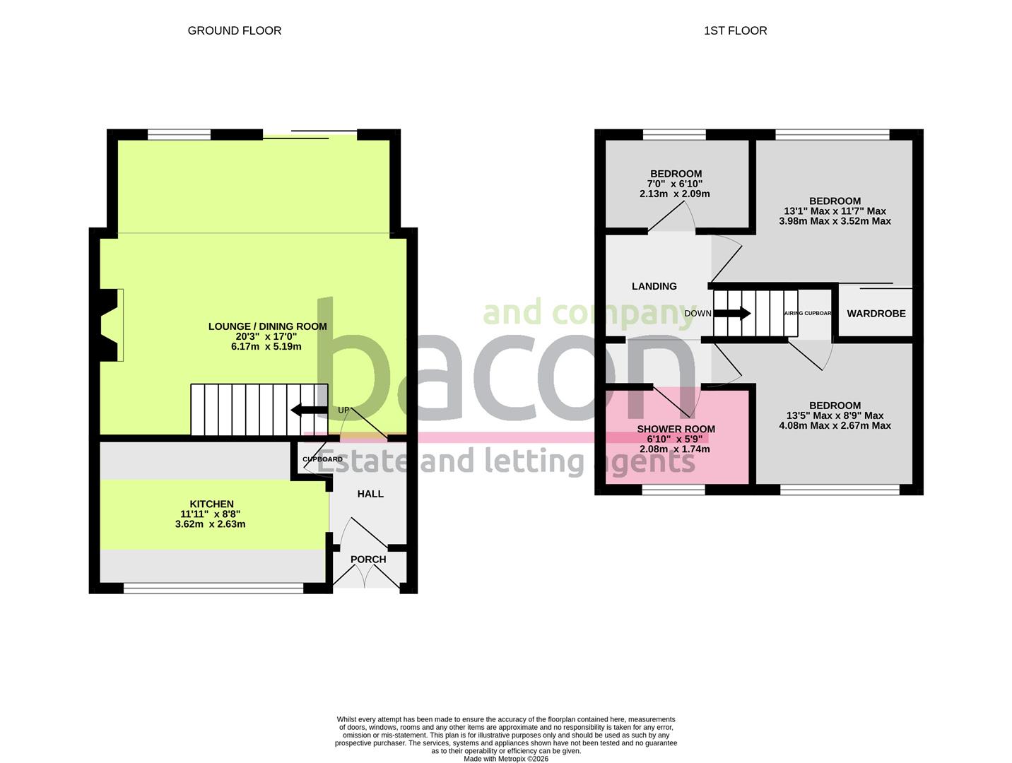 Floor Plan | House - Terraced | Kipling Avenue, Goring-By-Sea, BN12 | For Sale